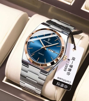 POEDAGAR 930 NEW Silver Rose BLUE